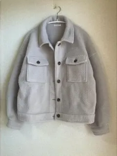 【お値下げ】ボアジャケット M アイボリー