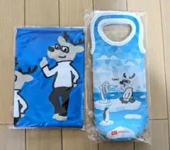 新品未使用★ダイハツ カクカクシカジカボトルホルダー 気化熱冷感マフラータオルのサムネイル