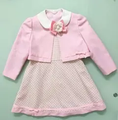 女の子 フォーマル セレモニー ワンピース ピンク 110 120