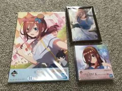 五等分の花嫁∬ 一番くじ 中野三玖 描きおろしイラストボード　キャンバスボード