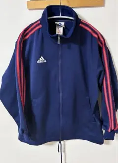 Y2K adidas トラックジャケット 万国旗タグ