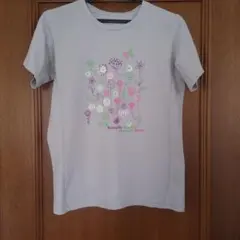 phenix 半袖 Tシャツ ライトグレー 花柄のサムネイル