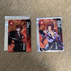 刀剣乱舞　関ヶ原　スタンプラリー　　カード　蜻蛉切　大包平