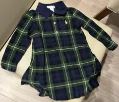 Polo Ralph Lauren チェック柄 ワンピース 12M