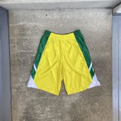 asics バスケットボールパンツ イエロー