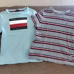 保育園用などに★TOMMY110と1042（ブルーお名前アリ）のサムネイル