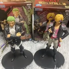 ロロノア・ゾロ サンジ フィギュア ONEPIECE FILM RED