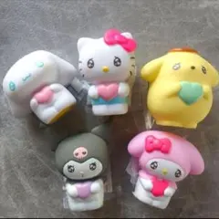 未使用品☆サンリオキャラクターズ エモきゅん人形すくい～ 5種セット ～