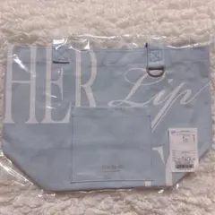 Herlipto 名古屋限定 Daily Logo Tote baby blue - メルカリ