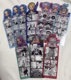 ワンピース ベースショップ ブックマークコレクション サボ ビビ ボニー くま