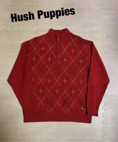 ハーフジップ ニット