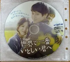 韓国映画　「世界で一番いとしい君へ 」DVD