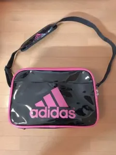 アディダス adidas エナメルバッグ ※消毒済み