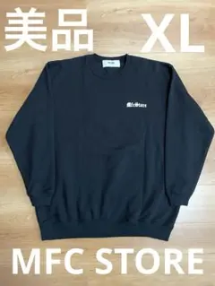 【美品❗️】MFC STORE スウェット クルーネック　ブラック　XL