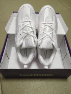 29.0cm 白色 スニーカー Land Master JM-882 ホワイト