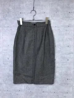 MaxMara インポート 古着 カシミヤ混紡 グレンチェック柄 タイトスカートのサムネイル