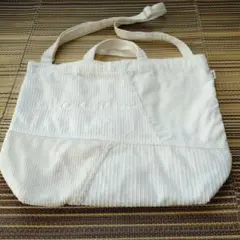 niko and... コーデュロイ トートバッグ　USED