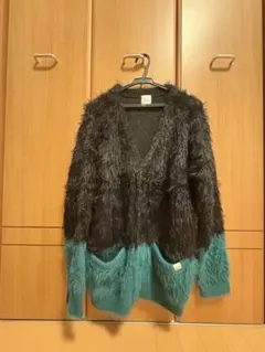 Bonjour Records フェザーヤーン カーディガン　モヘアカーディガンのサムネイル