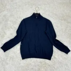 美品✨ ユニクロ ハイネック セーター カシミヤ混 ウール 高級 上品 大きめ