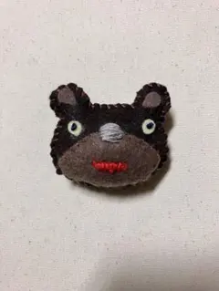 羊毛フェルト ハンドメイド ミニチュアダックスフンド ブラックタン 4