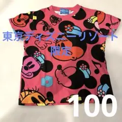 東京ディズニーリゾート ミニーマウス Tシャツ 100cm