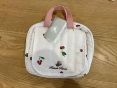 【新品タグ付】ディズニーストア ミニー さくらんぼ おむつポーチ おしりふきのサムネイル