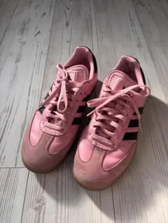 adidas samba インテルマイアミ メッシ ピンク スニーカー y2k