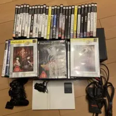 PS2本体セット　ps2ソフト62本セット