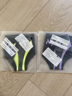 【新品】足首サポーター 2枚　【特別割引】スポーツ 左右兼用　イエロー、パープルのサムネイル