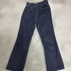 GU ダークブルー ストレートデニム Mサイズ