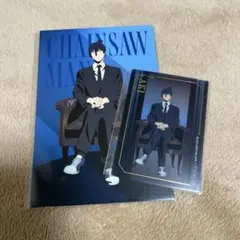 チェンソーマンプラザ 特典　ポストカード、箔押しクリアカード　早川アキ