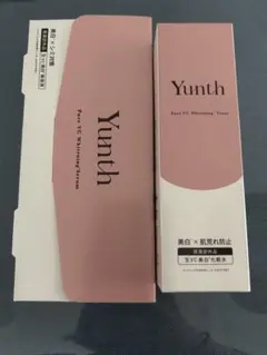 Yunth 化粧水、美容液
