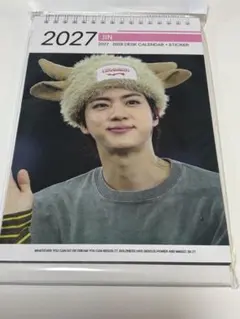 BTS JIN 卓上カレンダー