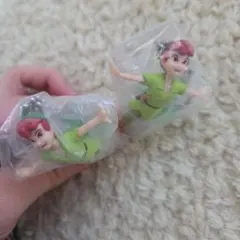 ディズニーキャラクターカラーコレクション　ピーターパン フィギュア 2体セット