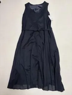 新品Doux archivesネイビーノースリーブワンピースMサイズ