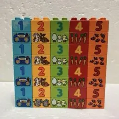レゴ デュプロ 数字ブロックセット③