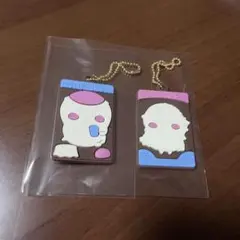 キャラパキちいかわ　ラッコ・くりまんじゅう　ラバーマスコット2個セット