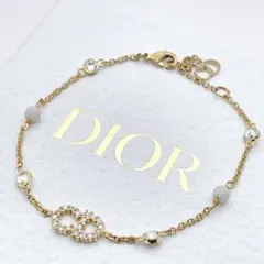 美品】Dior パール ブレスレット ローズモチーフ CDロゴ - メルカリ