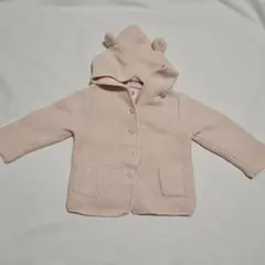《美品》GAP くまさん カーディガン ベビー ピンク 12-18m