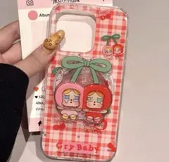 iPhone16proケース　crybaby popmart クライベイビー