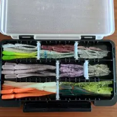 ロックフィッシュ ワームセット バグアンツ リングマックス グラス