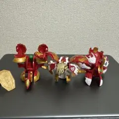 爆丸 3点セット　士ドラガオン 烈ガオウ 燕グライド レア物 爆丸 爆Tech爆丸 士デッキ 士ドラガオン 烈ガオウ 燕