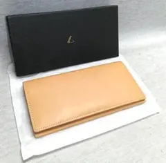 土屋鞄製造所 長財布 ベージュ系 レザー 箱付きのサムネイル