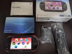 PS Vita ピンク/ブラック 本体 Wi-Fi　起動確認済み