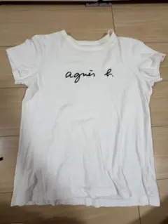 agnès b. ホワイト Tシャツ