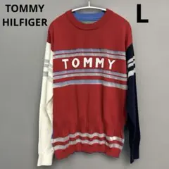 TOMMY HILFIGER トミー ヒルフィガーゴルフ ニットセーター　L