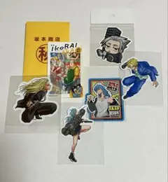 サカモトデイズ　原画展　神々廻　ダイカットステッカー　シール　 6枚