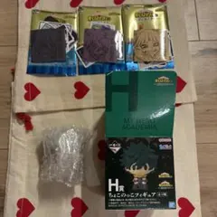 僕のヒーローアカデミア 一番くじ H賞 L賞 ちょこのっこフィギュア ステッカー