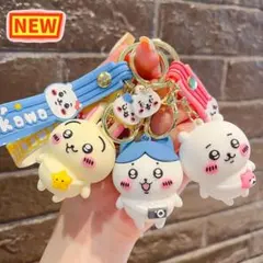 NEW ちいかわキーホルダー トリプルセット☆ レア商品☆ ちいかわバント付