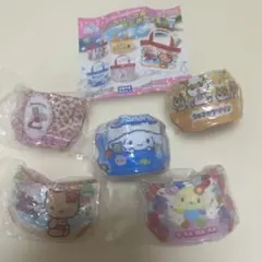 サンリオ　プールバッグ風ミニポーチ2 コンプリートセット